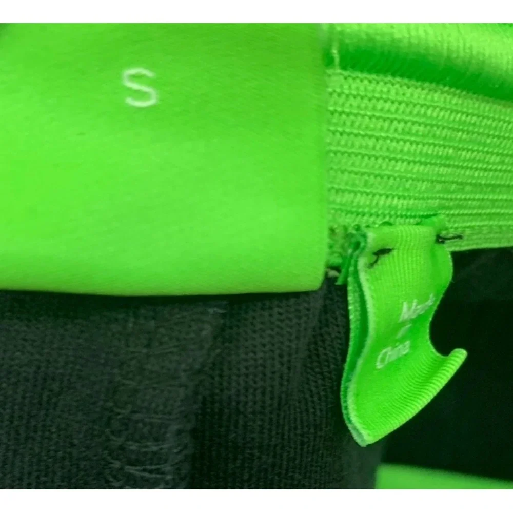 Hugo Boss Mens S Track Pants Green‎ Label Stretch Straight Black